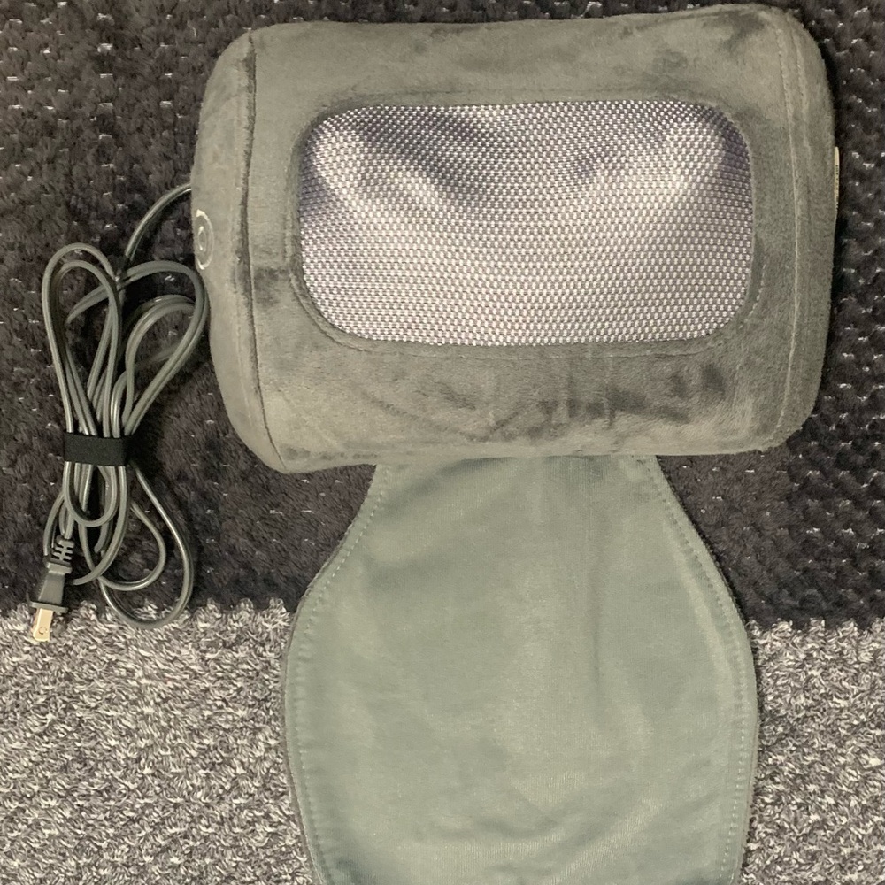 Gray Electric Massager with Cord
